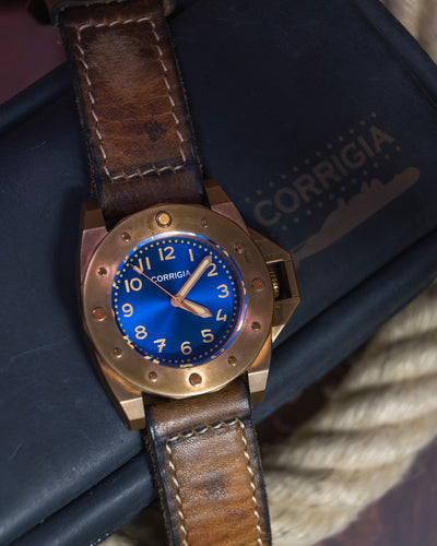 Corrigia01 Bronze S-Blue REF.AS.608-613-576-577 Exhibition piece 