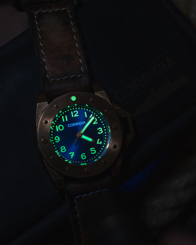 Corrigia01 Bronze S-Blue REF.AS.608-613-576-577 Exhibition piece 