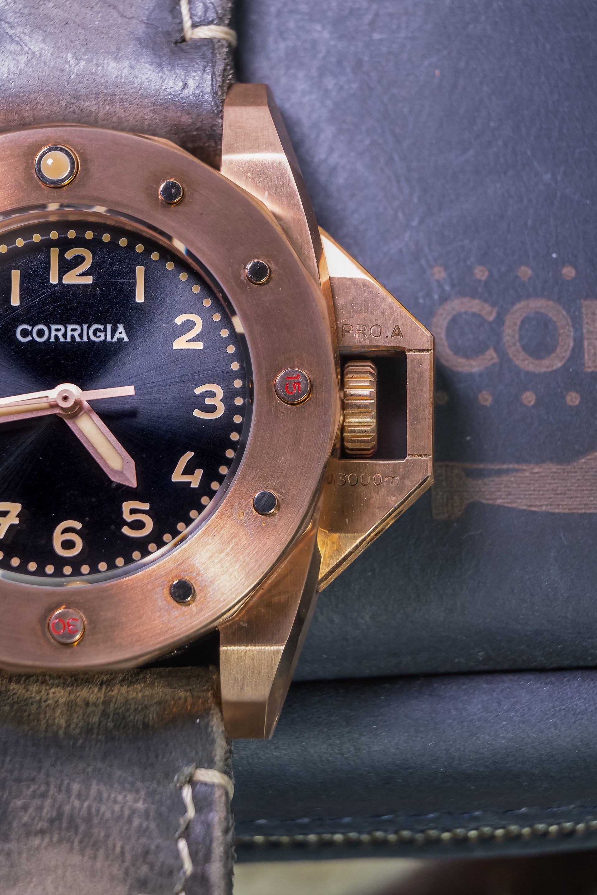 Corrigia01 Bronze S-Black Ref.607-613-576-577