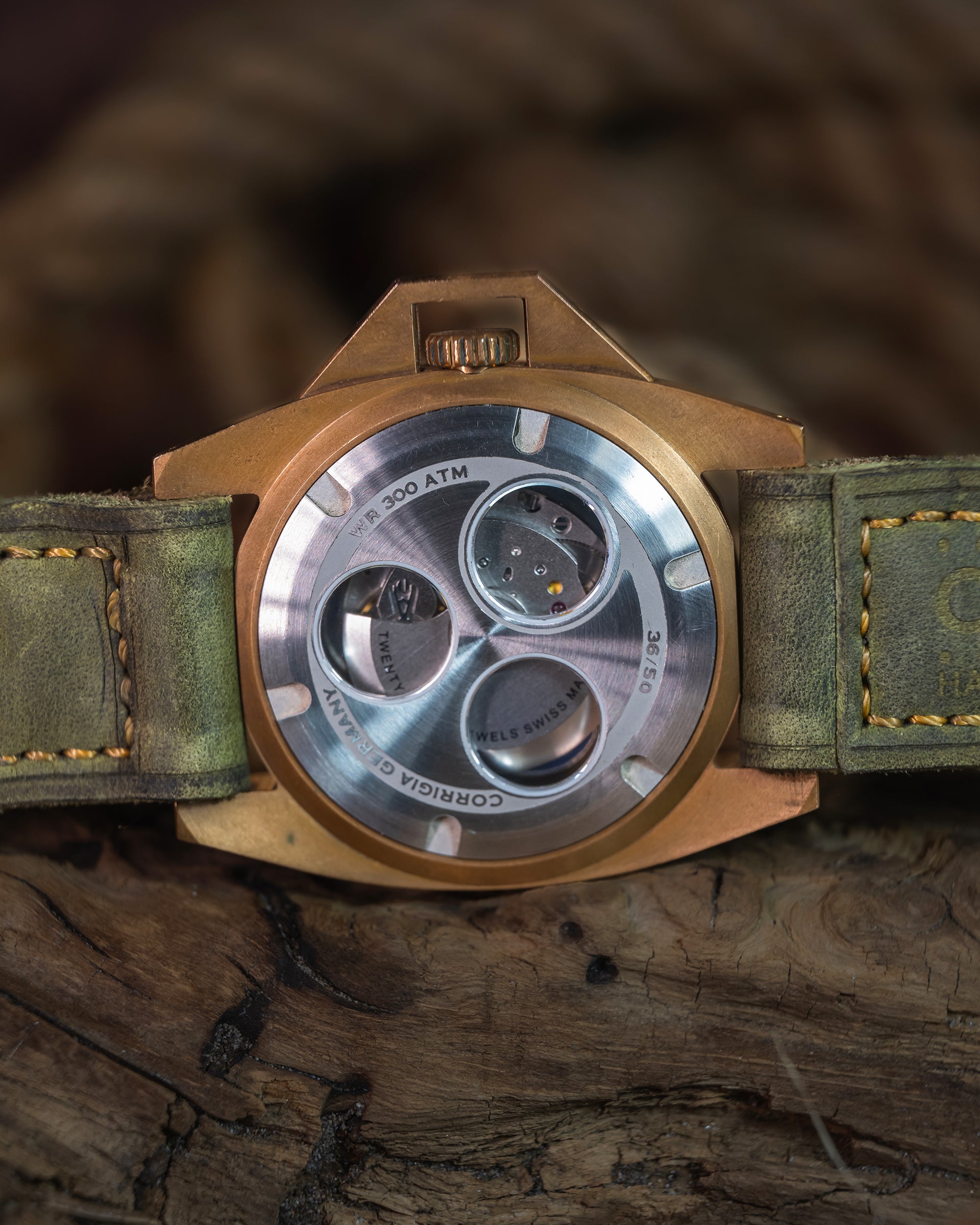 Corrigia01 Bronze P-Olive Ref.611-613-576-577