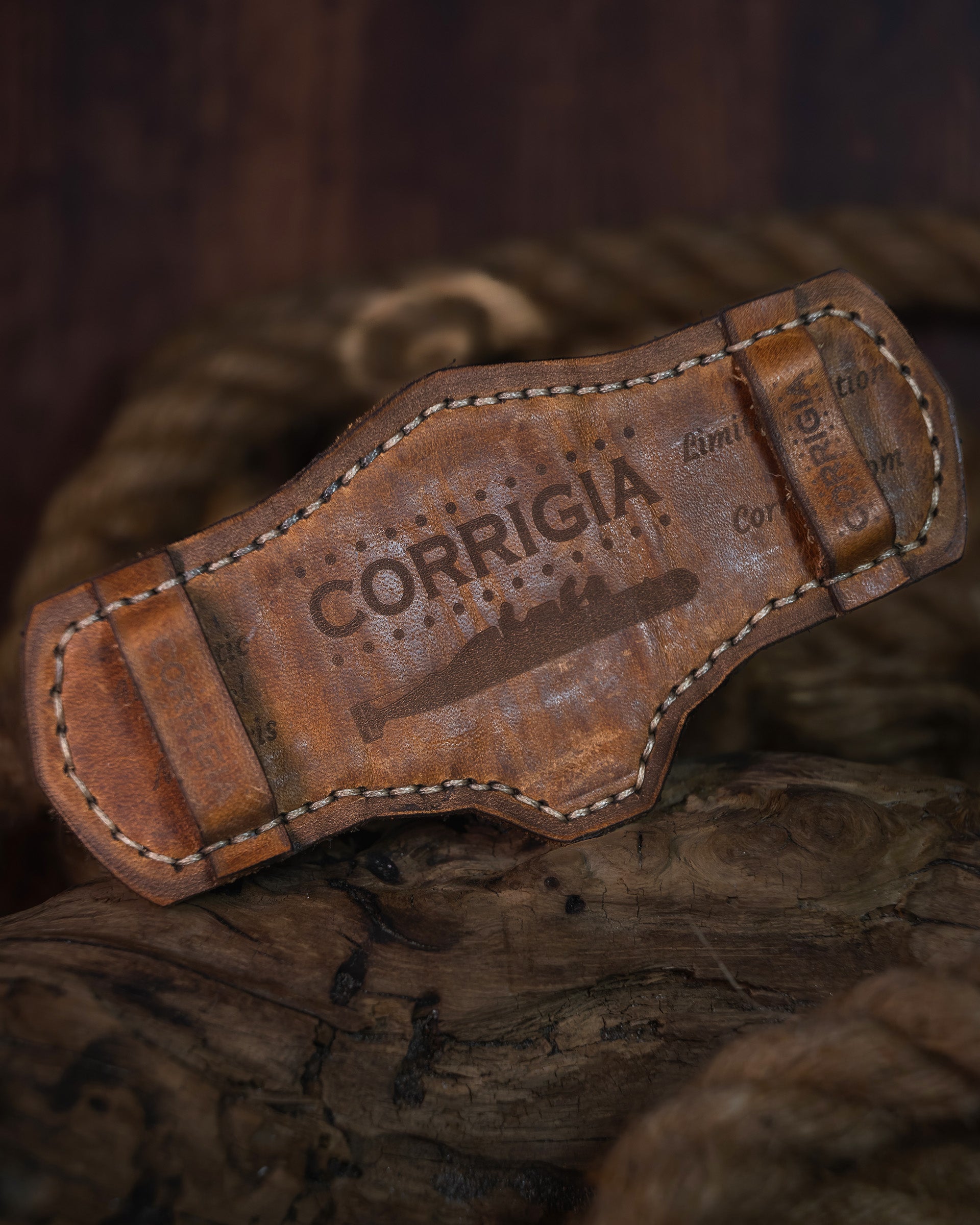 Winkel15 Brown with Corrigia crown guard