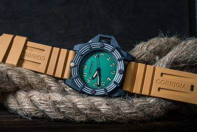 RUBBER05 Desert Tan Tactical FKM-Wave-Kautschuk