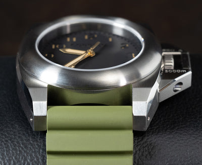 Caoutchouc FKM tactique olive de combat RUBBER04 