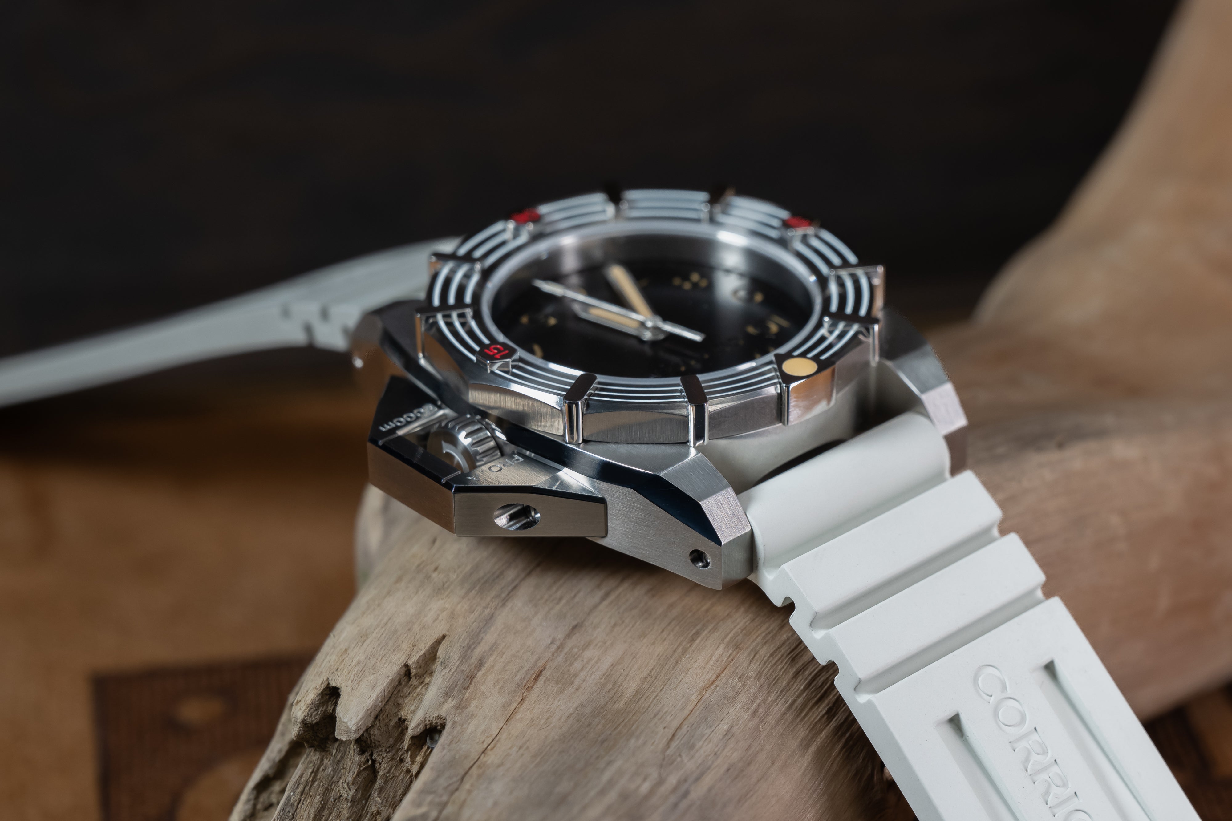 RUBBER02 Arctic Gray Tactical FKM wave rubber 