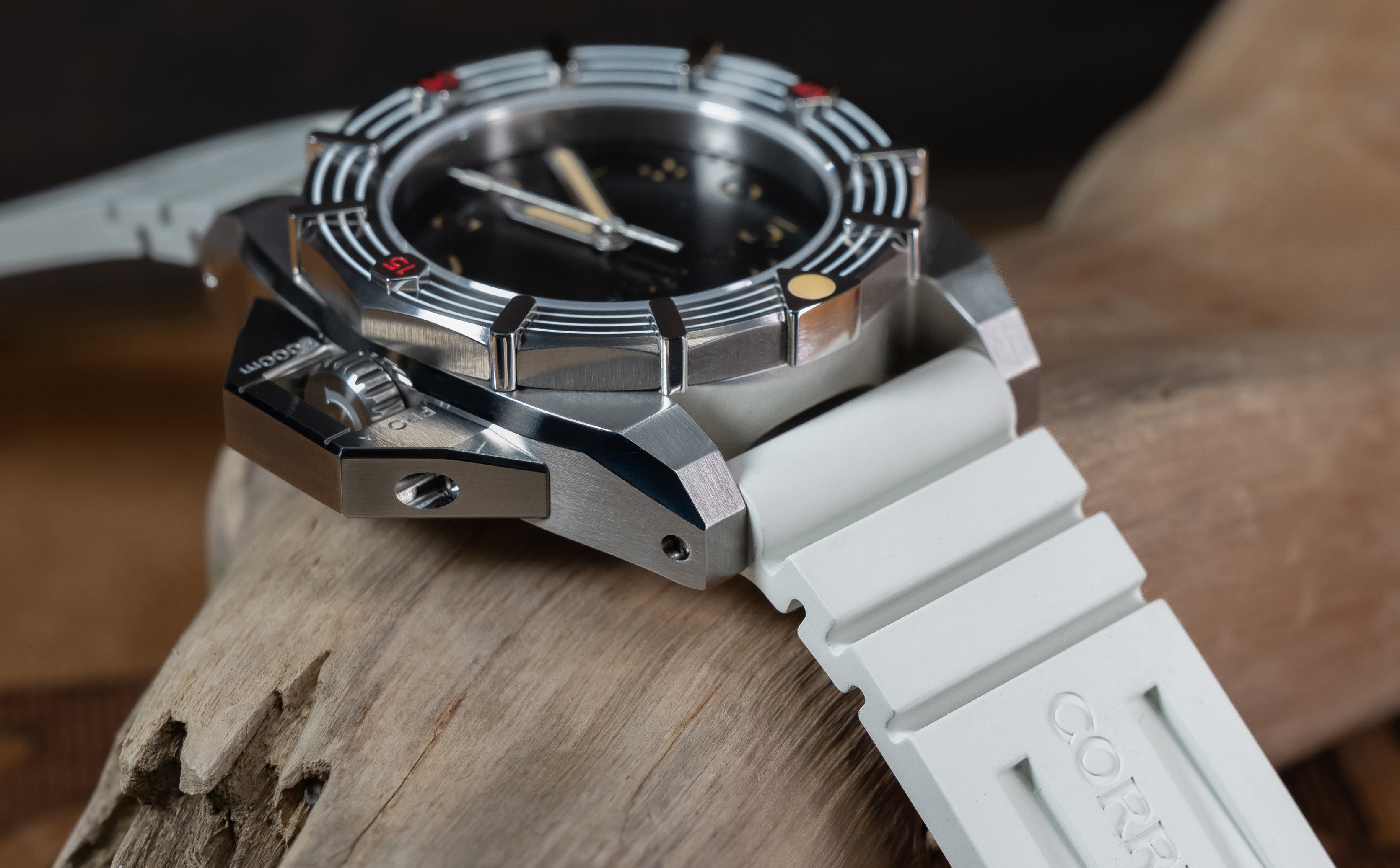 RUBBER02 Arctic Gray Tactical FKM wave rubber 