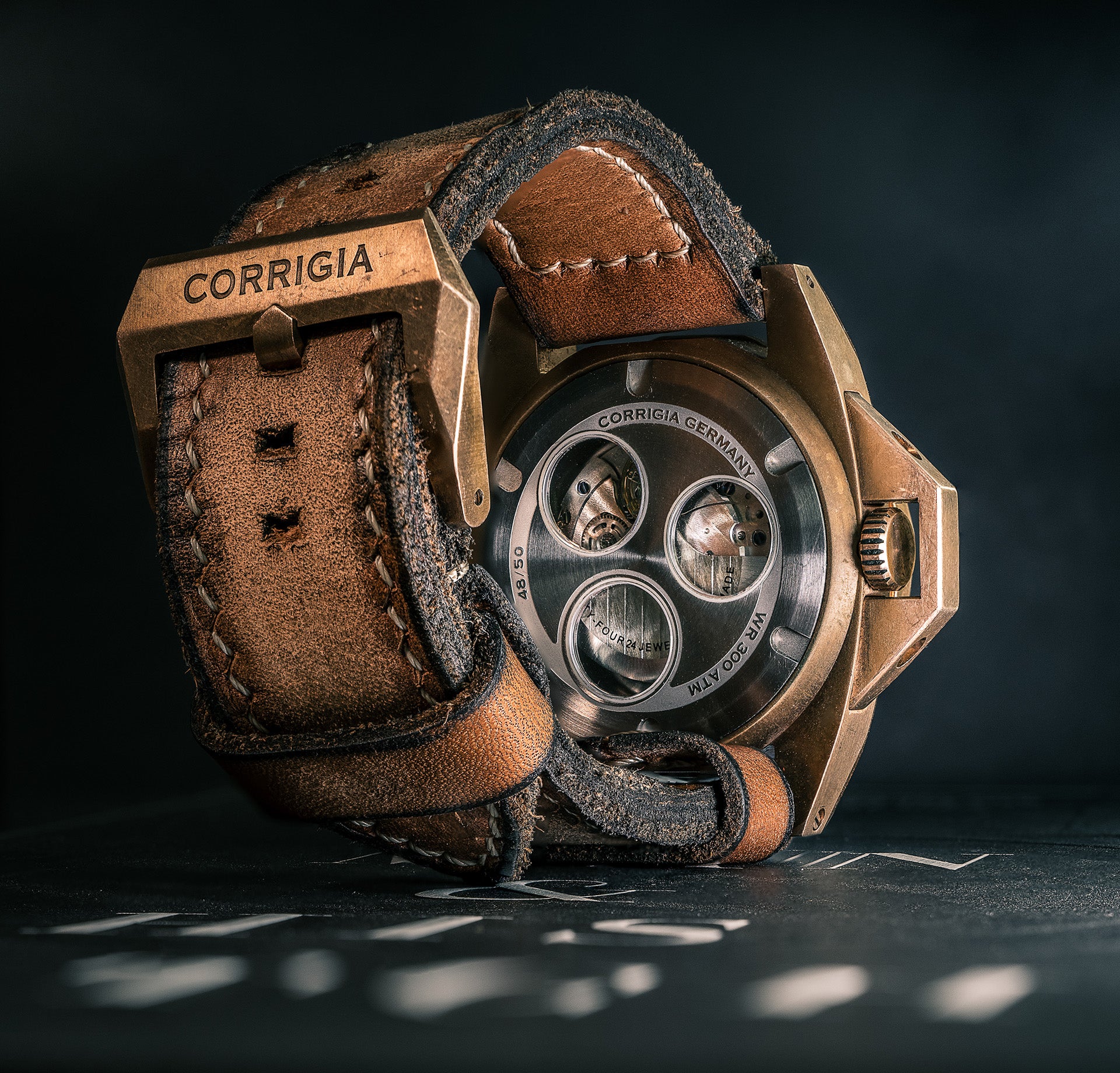 Corrigia01 Bronze S-Black Ref.607-613-576-577