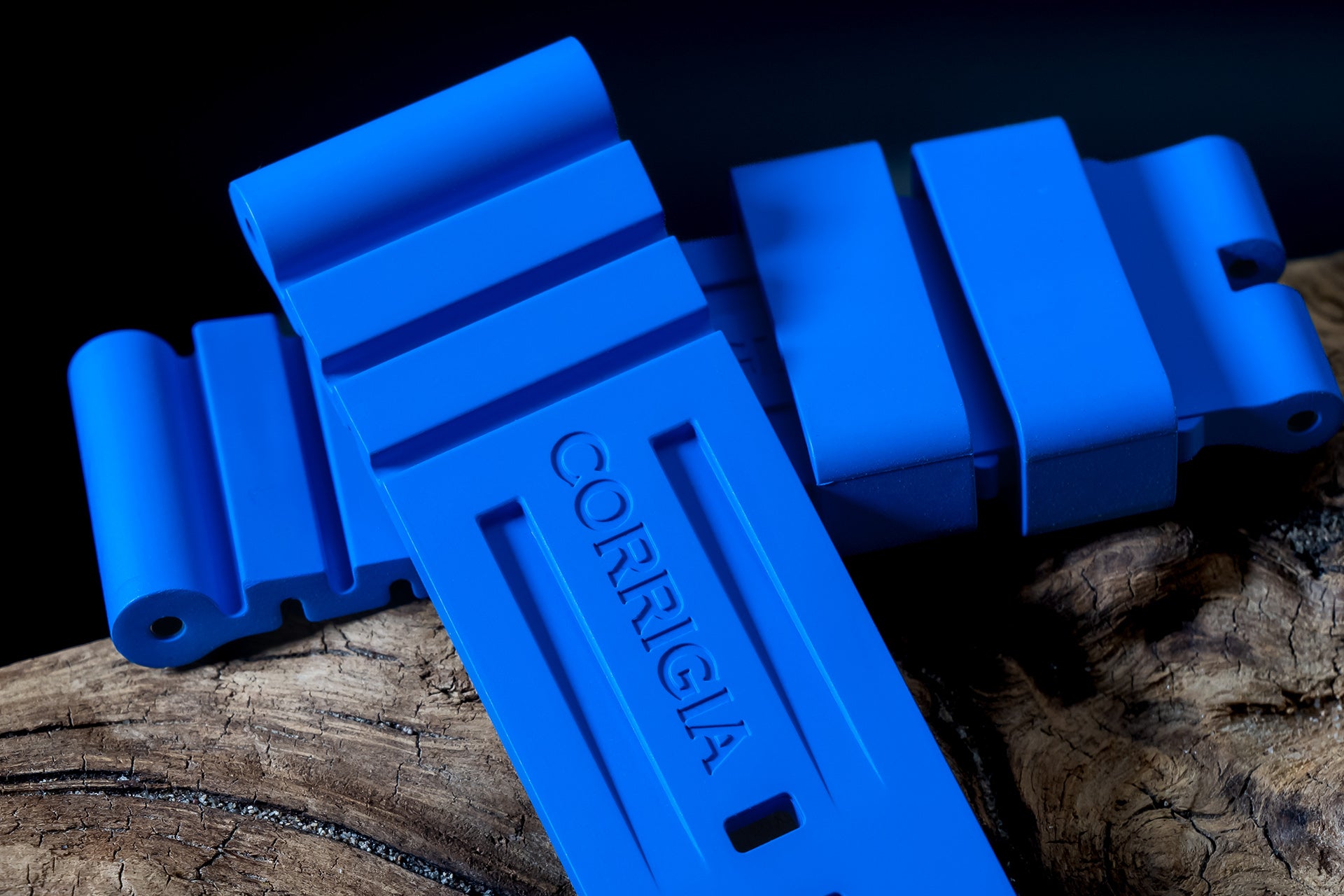 RUBBER03 Royal Blue Ocean FKM wave rubber 