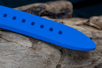 RUBBER03 Royal Blue Ocean FKM-Wave-Kautschuk