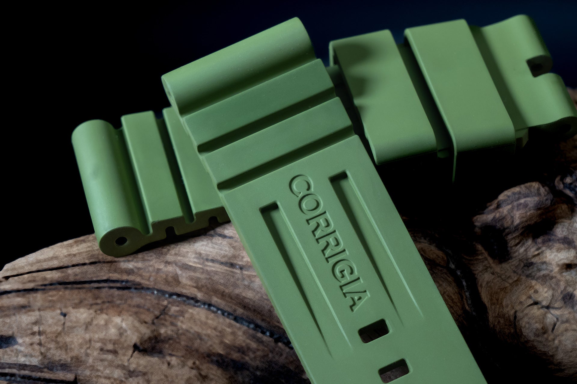 RUBBER04 Combat Olive Tactical FKM wave rubber 