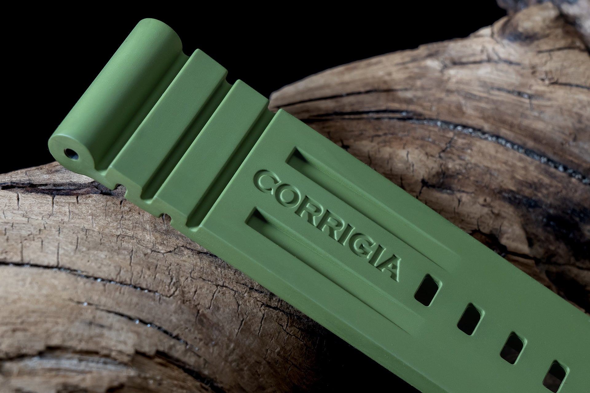 RUBBER04 Combat Olive Tactical FKM wave rubber 