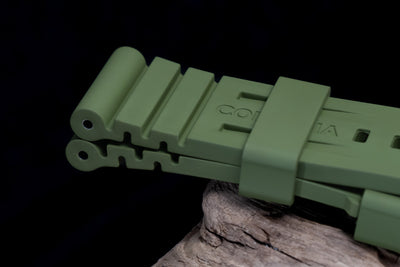 Caoutchouc FKM tactique olive de combat RUBBER04 