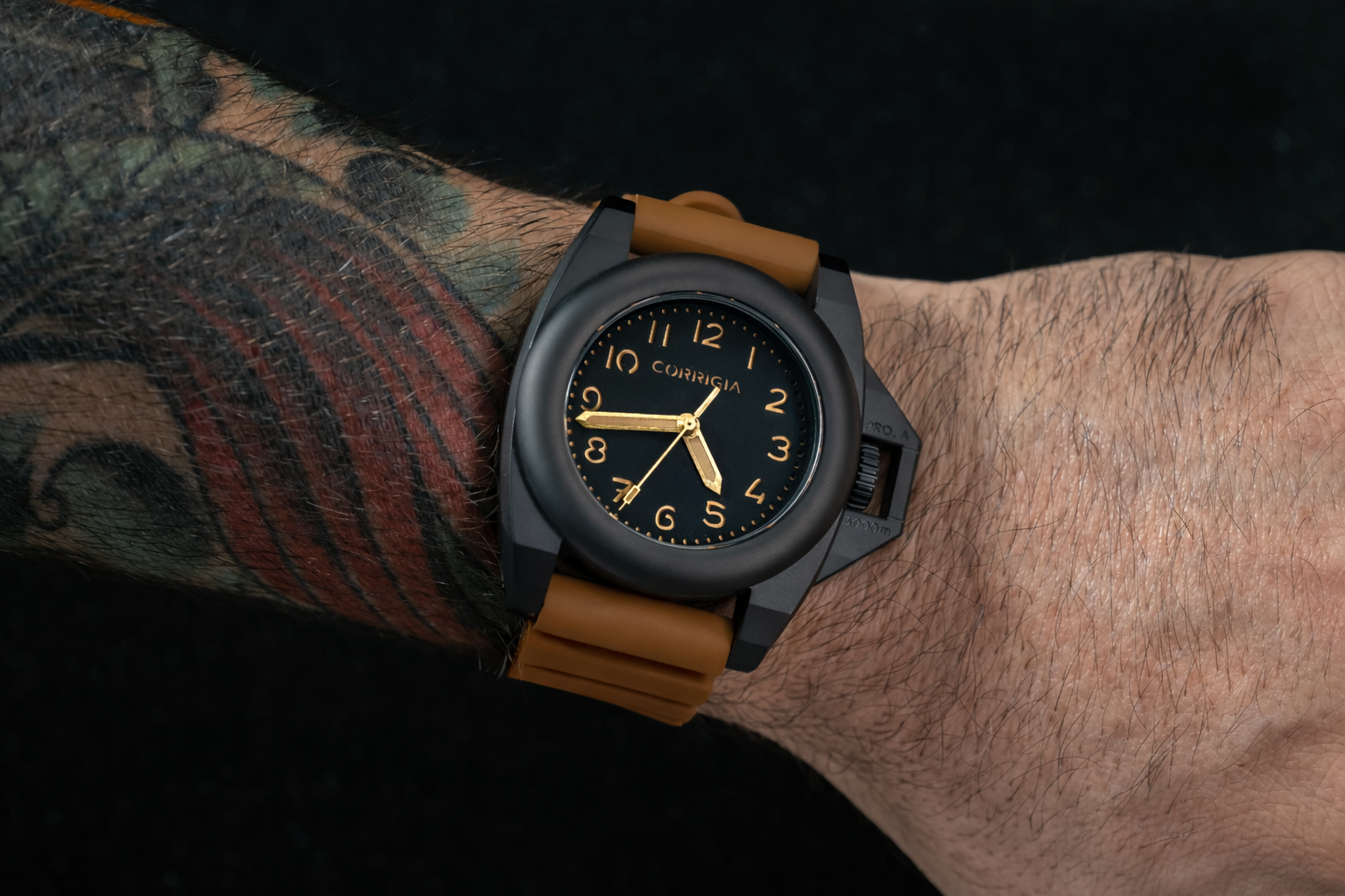 RUBBER05 Desert Tan Tactical FKM wave rubber 