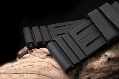 RUBBER01 Deep Black Tactical FKM wave rubber 