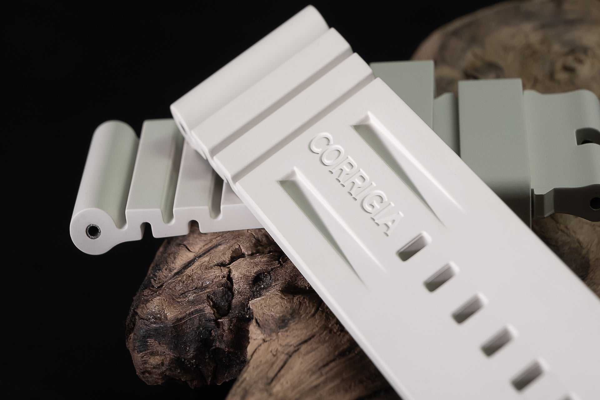 RUBBER02 Arctic Gray Tactical FKM wave rubber 