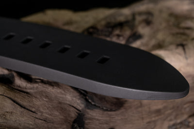 Caoutchouc FKM tactique noir profond RUBBER01 