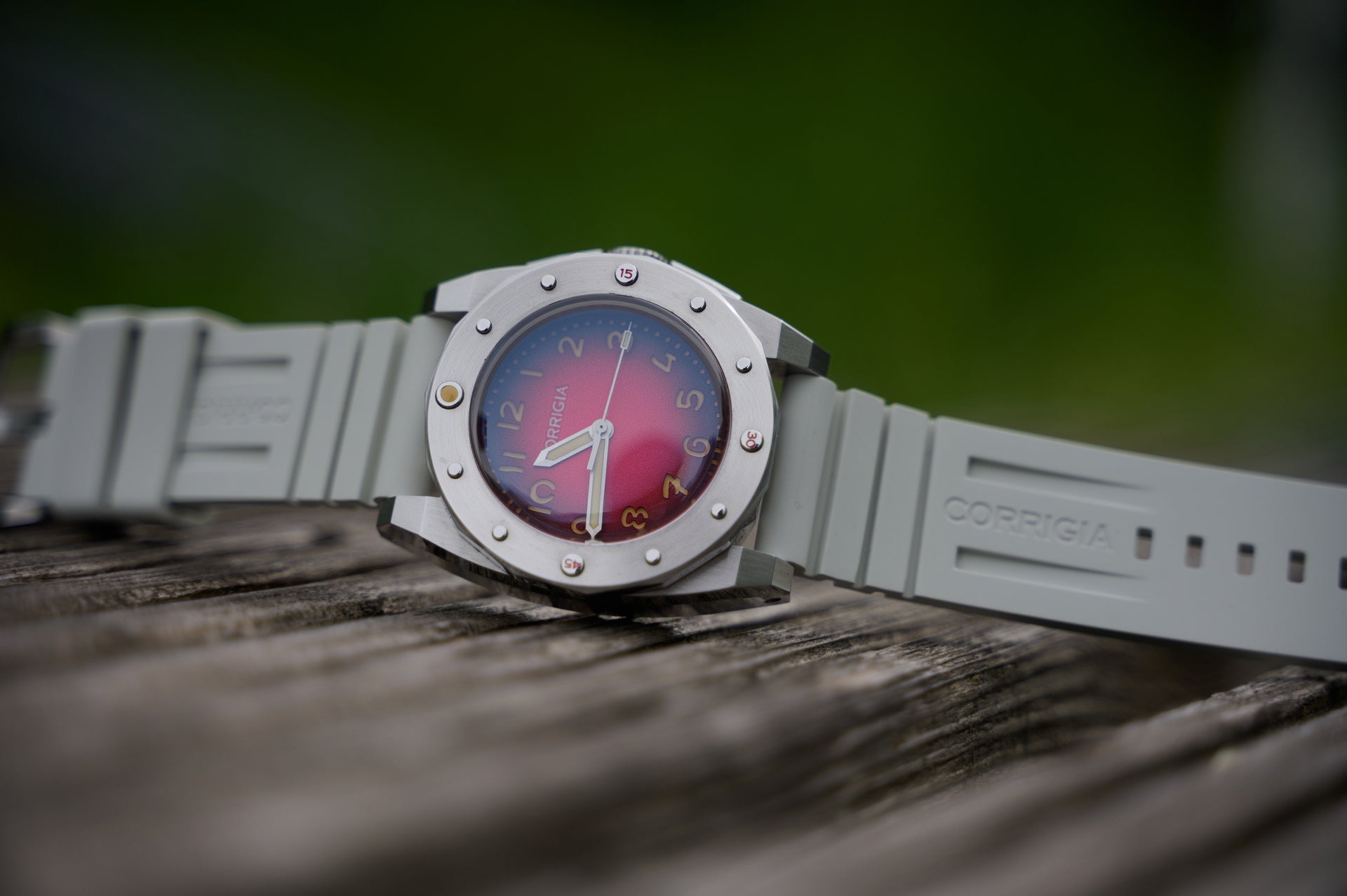 RUBBER02 Arctic Gray Tactical FKM wave rubber 