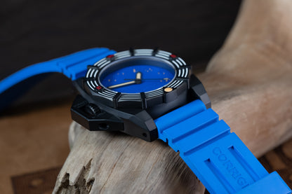 RUBBER03 Royal Blue Ocean FKM wave rubber 