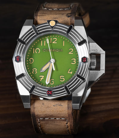 Corrigia04 Acier M-Olive Réf. 656.631.664.665.666