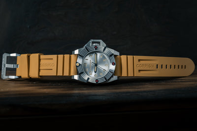 RUBBER05 Desert Tan Tactical FKM-Wave-Kautschuk
