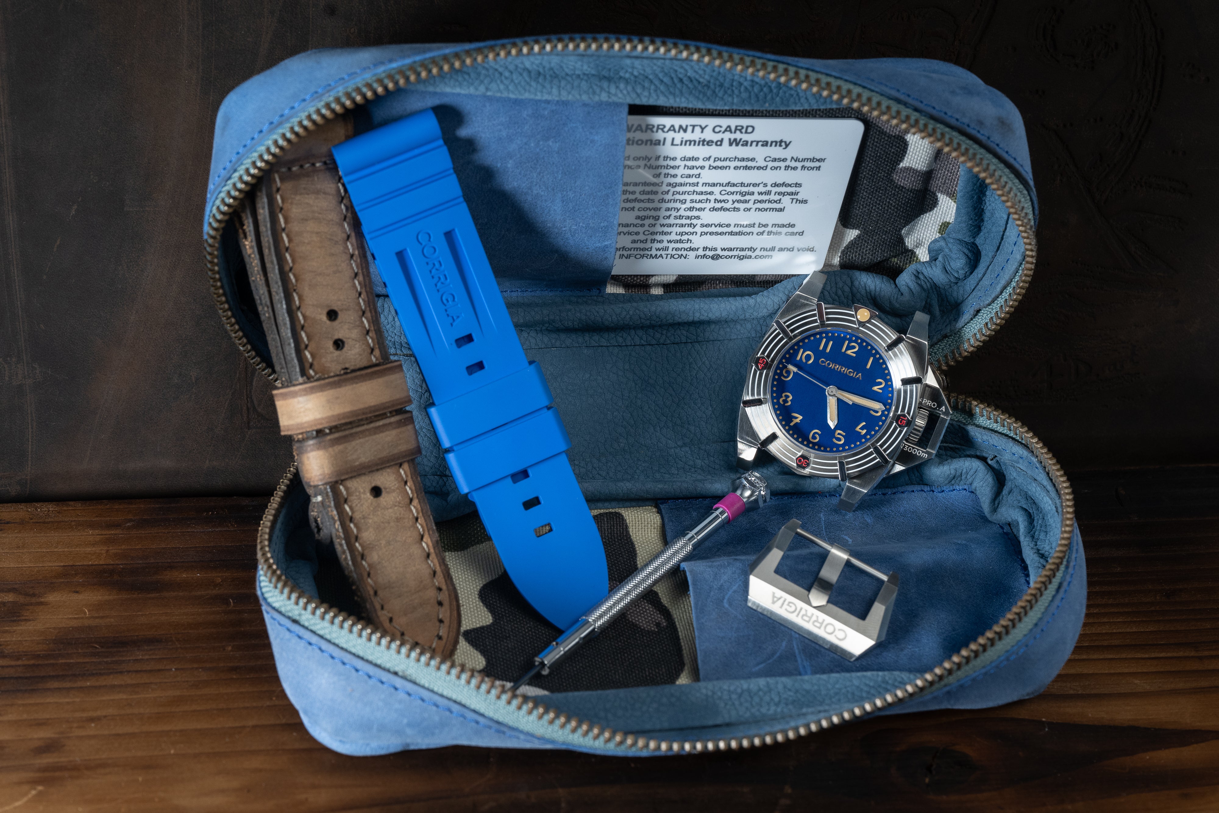 Corrigia04 Steel V-Blue Ref.655.631.664.665.666