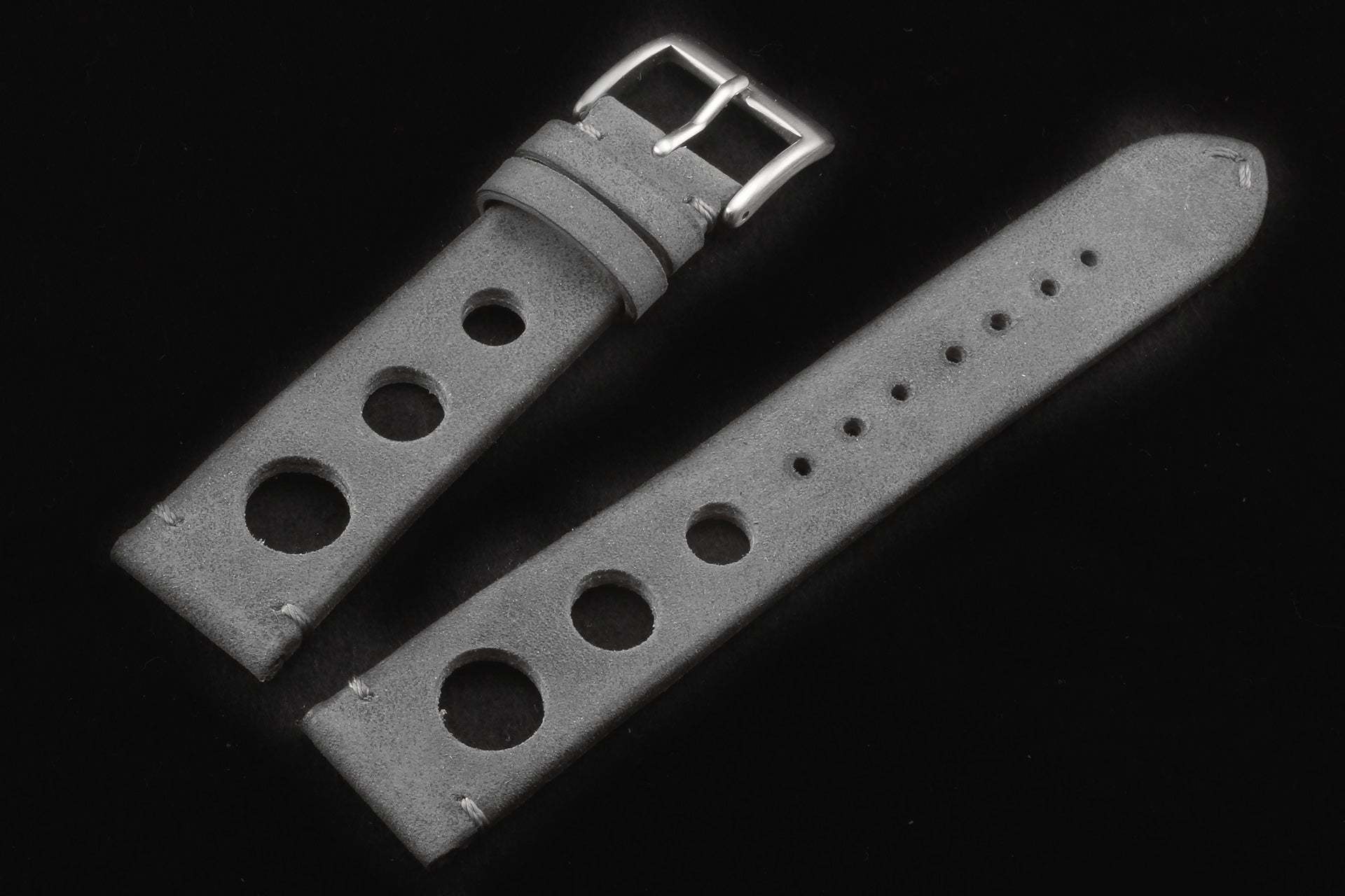 Minimo04 Gray Rally Racer Strap 3 Holes 