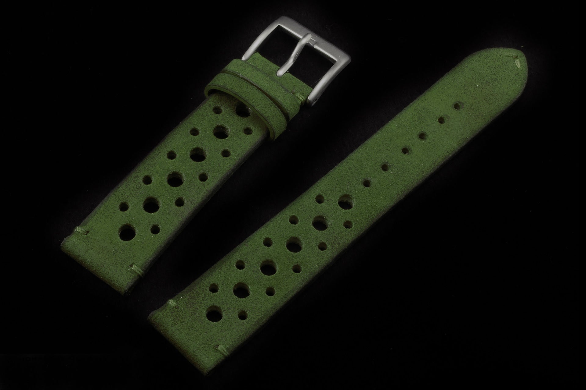 Minimo06 Green Rally Racer Strap 16 Holes 
