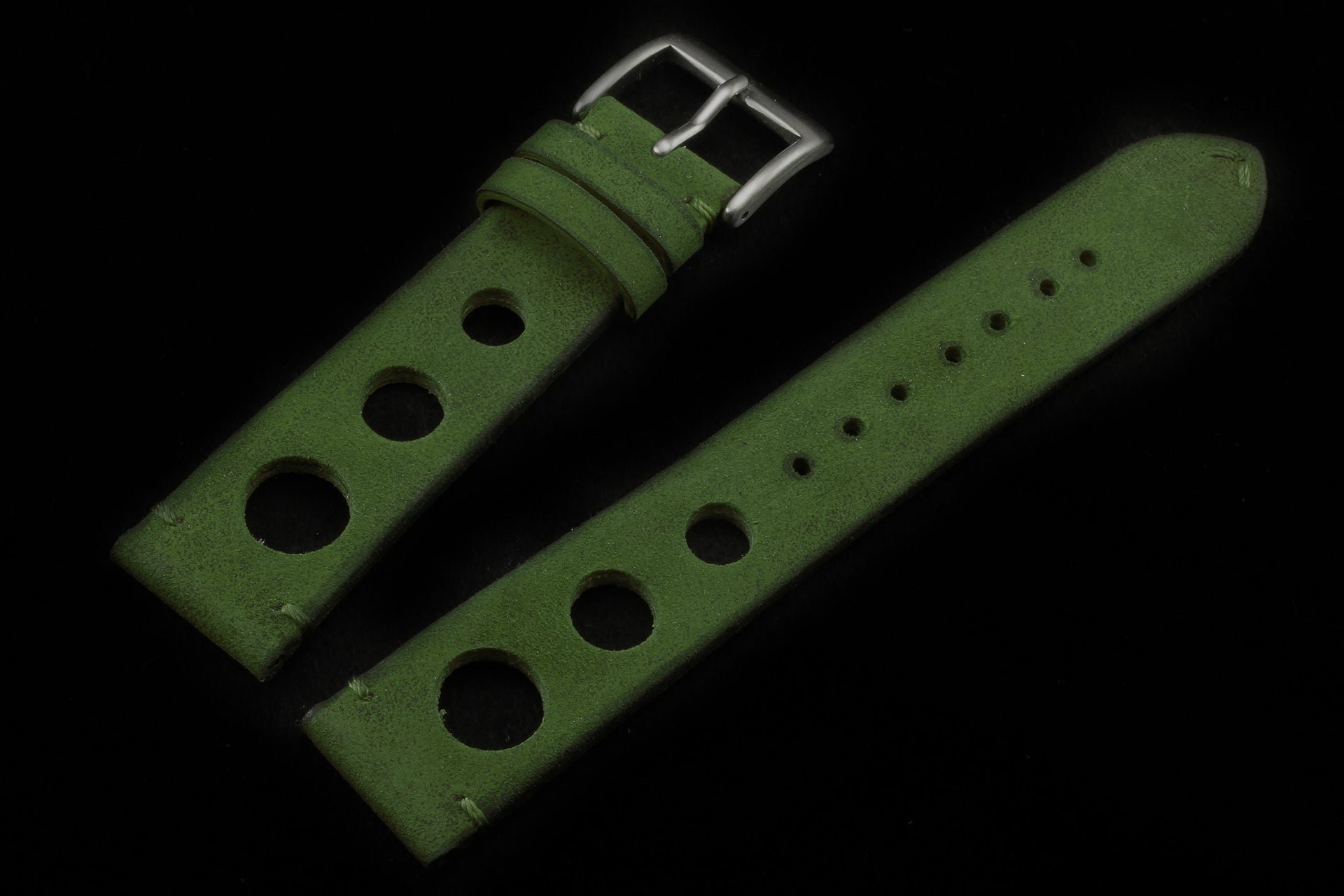 Minimo06 Green Rally Racer Strap 3 Holes 