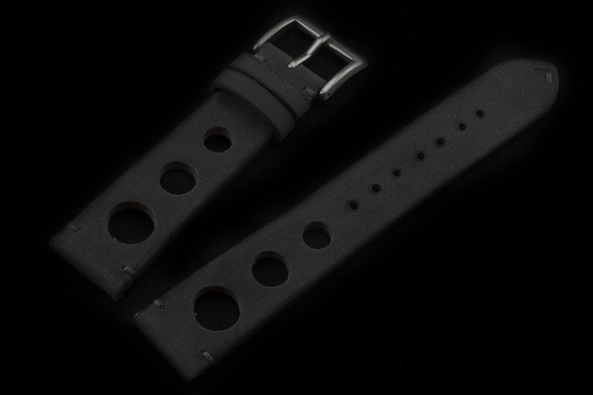 Minimo08 Black Rally Racer Strap 3 Holes 