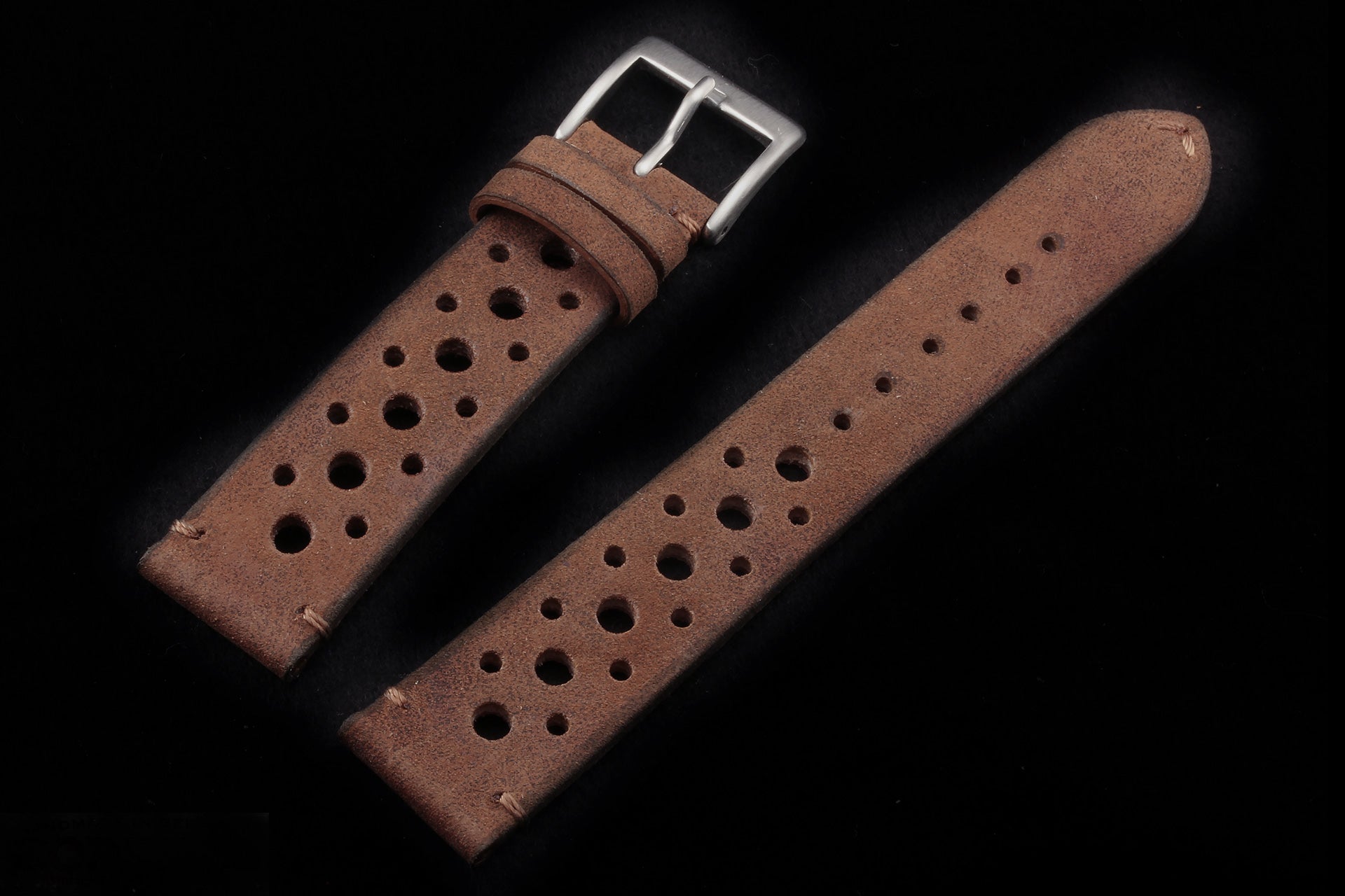 Minimo11 Walnut Rally Racer Strap 16 Holes 