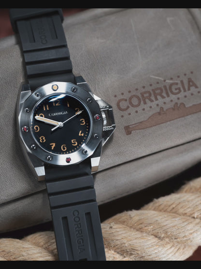 Corrigia02 Steel M-Black Ref. 702-614-578-579-580