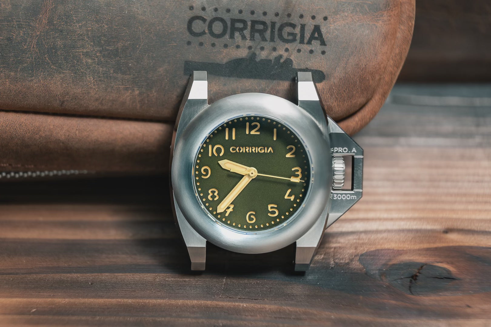 Load video: Corrigia05 Steel M-Olive Ref.661.631.664.665.666