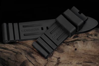 Caoutchouc FKM tactique noir profond RUBBER01 