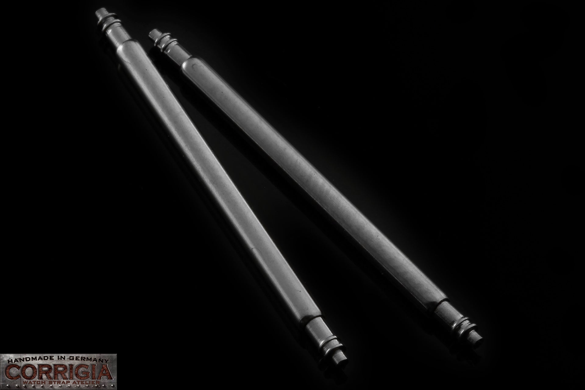 Zelman stainless steel spring bar/spring pin (pair)