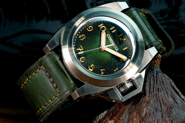 Corrigia03 Steel Green Armbanduhr Ref.599-614-578-579-580 - LE