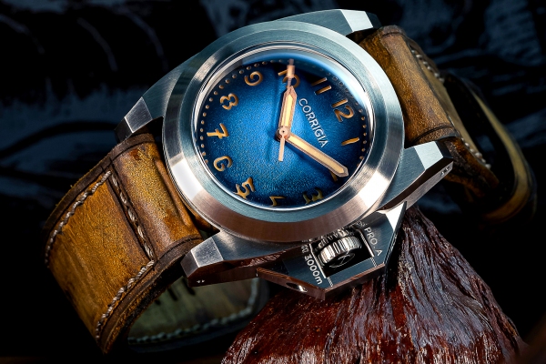 Corrigia03 Steel Blue Diver Watch Ref.600-614-578-579-580 - LE