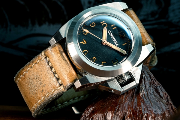 Corrigia03 Steel Black G100 Watch Ref.602-614-578-579-580 - LE