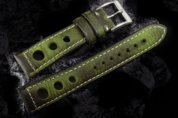 Heritage16 Lime Rally Racer Strap 3 Holes