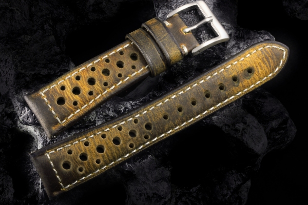Heritage09 Curry Rally Racer Strap 16 Holes