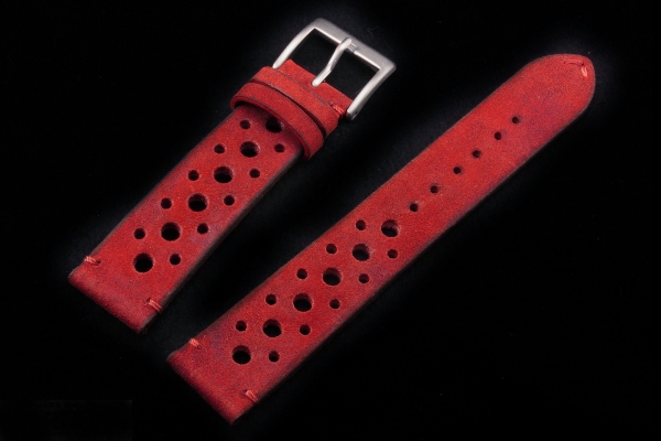 Minimo05 Red Rally Racer Strap 16 Holes