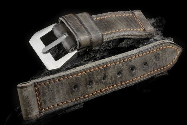 L12 - Gruppo Gamma - Prototype Raw Finish - Bronze Stitching -True Vintage Folded
